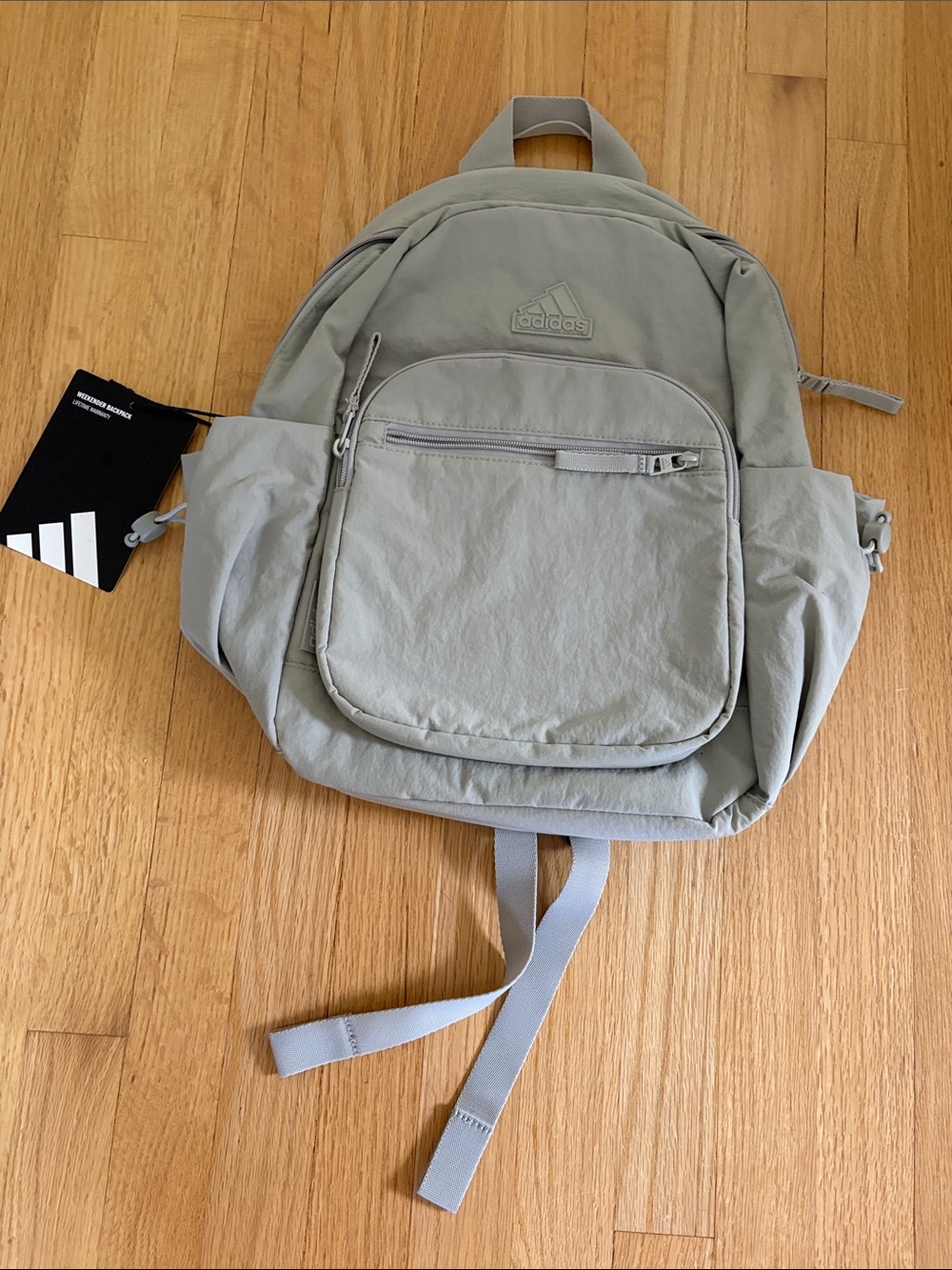 adidas Light Gray Casual Backpack